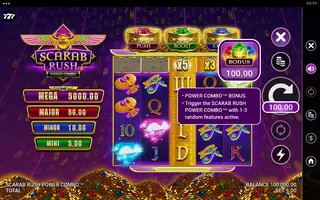 Scarab Rush Power Combo – Game rules