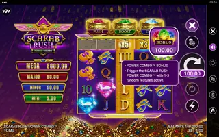 Scarab Rush Power Combo – Game rules