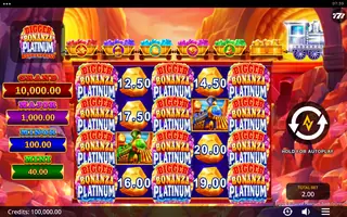 Bigger Bonanza Platinum Rush Express – Base game