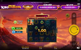 Aztec Inferno: Gold Eruption King Millions – Winning spin