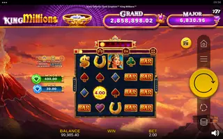 Aztec Inferno: Gold Eruption King Millions – Feature in play