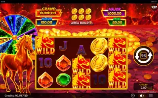 Area Build’R Wildfire – Feature in play