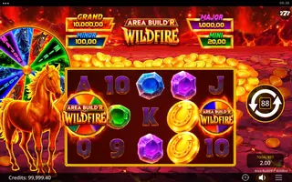 Area Build’R Wildfire – Feature in play