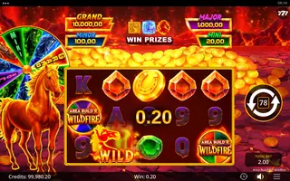 Area Build’R Wildfire – Free spins