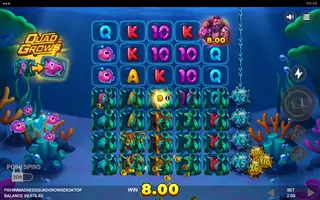 Fishin’ Madness QUADGROWS – Winning spin