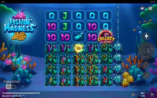 Fishin’ Madness QUADGROWS – Feature in play