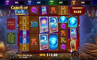 Cards of Fate Megaways – Oranje Jackpot – Free spins
