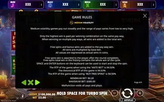 Cards of Fate Megaways – Oranje Jackpot – Game rules
