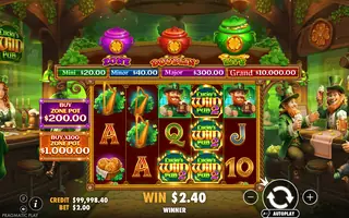 Lucky’s Wild Pub 2 – Winning spin