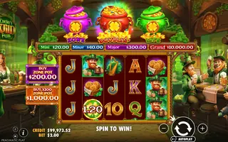 Lucky’s Wild Pub 2 – Feature in play