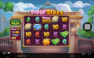 Piggy Staxx – Feature in play