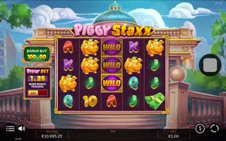 Piggy Staxx – Feature in play