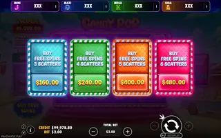 Candy POP – Oranje Jackpot – Bonus buy