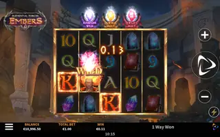 Elemental Forces Embers – Winning spin