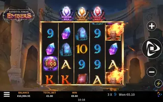 Elemental Forces Embers – Winning spin