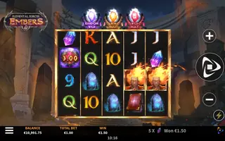 Elemental Forces Embers – Winning spin