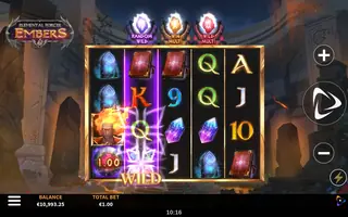 Elemental Forces Embers – Feature in play