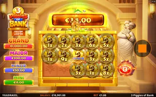 3 Piggies of Bank Lock ’em & Load ’em – Bonus round
