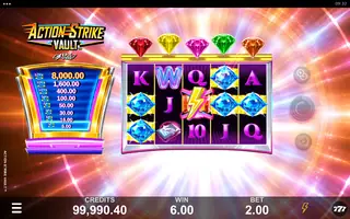 Action Strike Vault – Winning spin