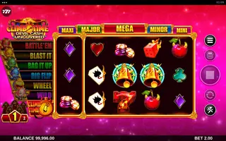 Climb Time Devil Cash Uncovered – Feature in play