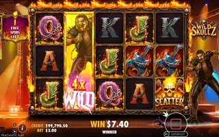 Wild Skullz – Free spins