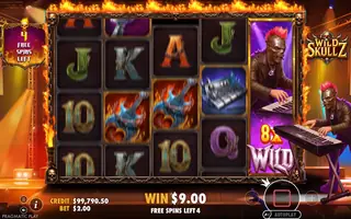 Wild Skullz – Free spins