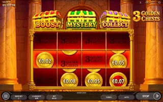 3 Golden Chests – Winning spin