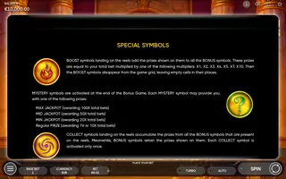 3 Golden Chests – Paytable