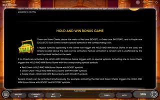 3 Golden Chests – Game rules