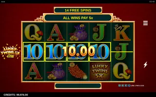 Lucky Twins 5X 4Tune Reels – Winning spin