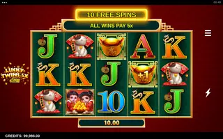 Lucky Twins 5X 4Tune Reels – Winning spin