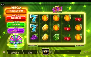 Joker Burst Frenzy Mega Moolah – Base game