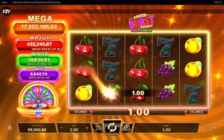 Joker Burst Frenzy Mega Moolah – Winning spin