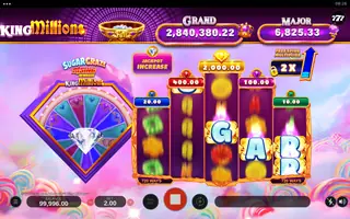 Sugar Craze Rising Rewards King Millions – Base game