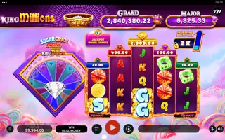 Sugar Craze Rising Rewards King Millions – Base game