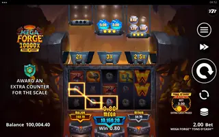 Mega Forge Tons O’Cash – Bonus round