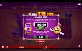 12 Masks of Fire Drum Frenzy King Millions – Bonus buy