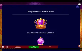 12 Masks of Fire Drum Frenzy King Millions – Game rules