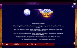 12 Masks of Fire Drum Frenzy King Millions – Game rules