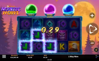 3 Wonders Mystic Howl – Winning spin