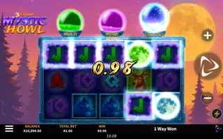 3 Wonders Mystic Howl – Winning spin