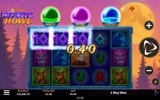 3 Wonders Mystic Howl – Winning spin