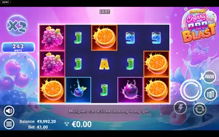 CherryPOP Blast – Feature in play
