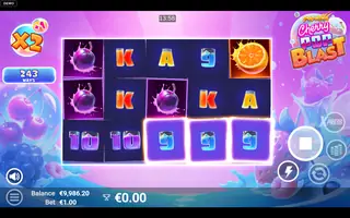 CherryPOP Blast – Feature in play
