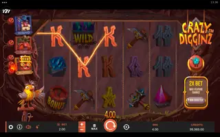 Crazy Digginz – It’s all Mine! – Winning spin