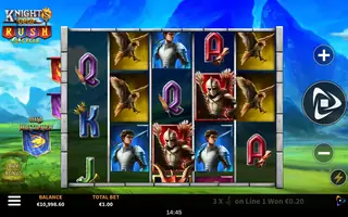Knight’s Gold Rush 3 Cycle – Winning spin