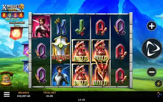 Knight’s Gold Rush 3 Cycle – Feature in play