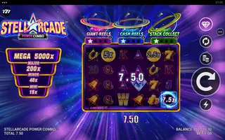 Stellarcade Power Combo – Winning spin