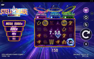 Stellarcade Power Combo – Winning spin