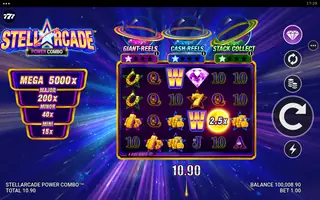Stellarcade Power Combo – Winning spin